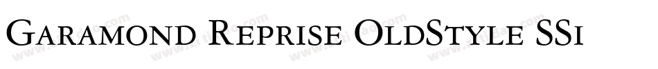 Garamond Reprise OldStyle SSi Bold Small Caps字体转换